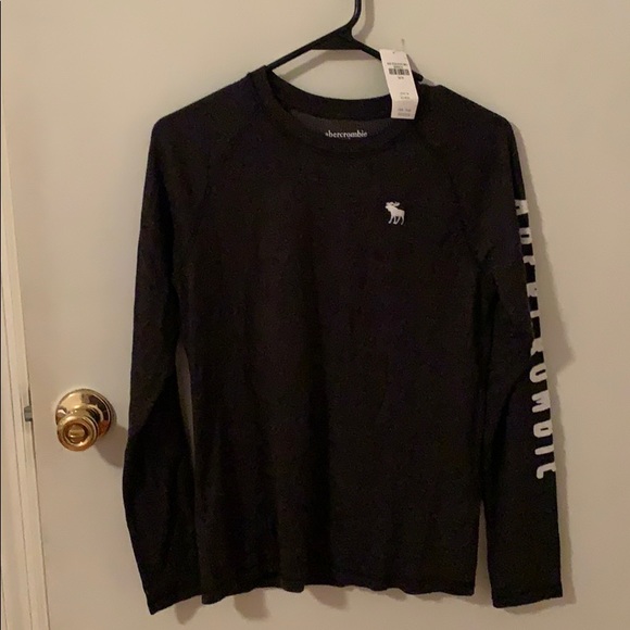 Abercrombie kids longsleeve dark gray shirt - Picture 1 of 2